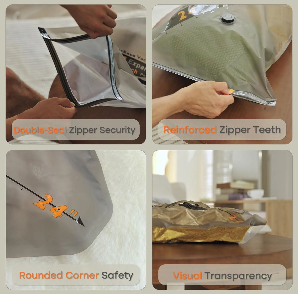 Misty-Style Vacuum Storage Bags Kit