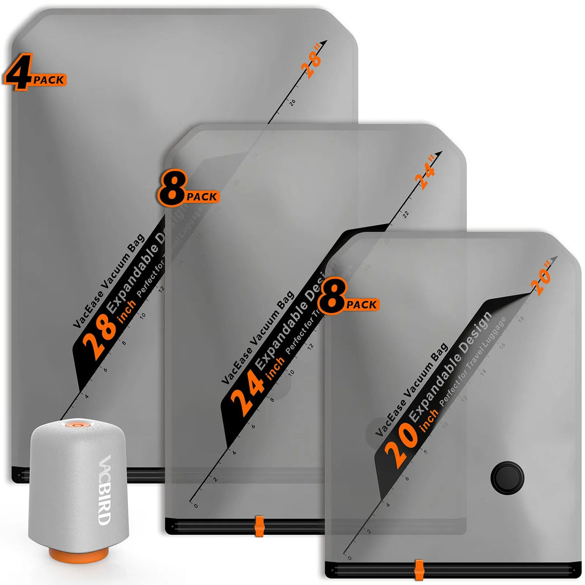 Misty-Style Vacuum Storage Bags Kit